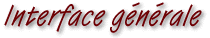 Interface gnrale